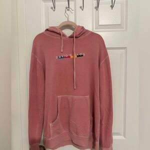 Vlog squad David dobrik pink hoodie